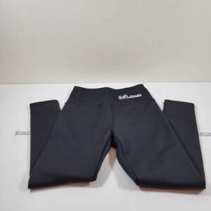 Soft.clouds Women's Running Pants Fleece Lined Size Small Black